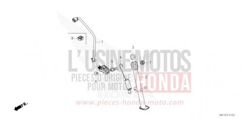 SIDE STAND CB650RACR de 2024